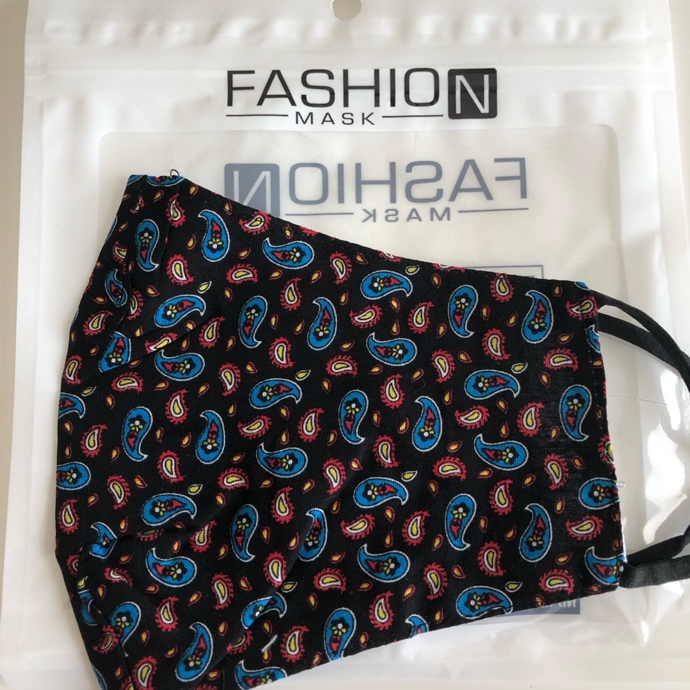 New Fashion Paisley Face Mask